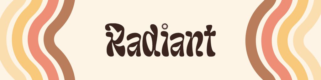 Radiant logo design