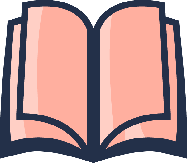 Book for brand guidelines icon